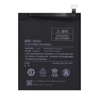 China Mobile Phone High Capacity Replacement Mobile Phone Battery BN41 For Redmi Note 4 for sale