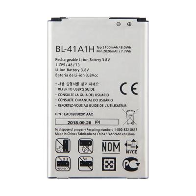 China Wholesale BL-41A1H Mobile Phone Battery For LG F60 LS660 VS810 D390 MS395 CZ2112LWR D390N LS660AVB Optimus F60 Battery for sale