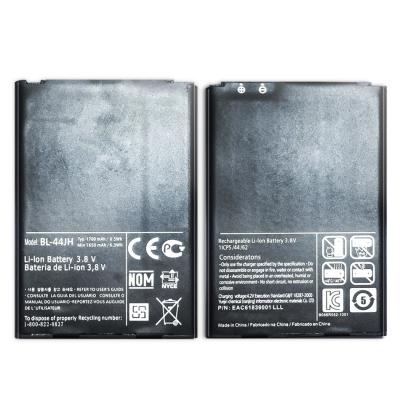 China Mobile Phone Battery 3.8V 1700mAh BL-44JH BL44JH For LG Optimus P705 P700 E440 E460 LS860 MS770 LG730 US730 Replacement Li-ion Battery for sale