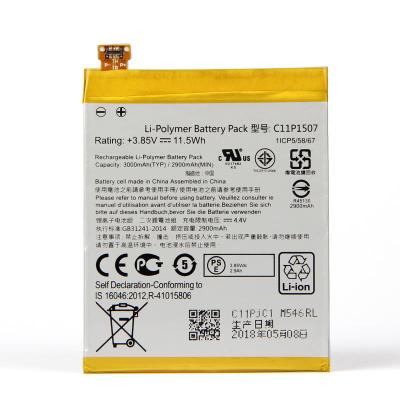 China Mobile Phone Smartphone Replacement Battery For ASUS C11P1507 Zenfone Zoom ZX550 ZX551 ZX551ML Z00XSB 3000mAh for sale