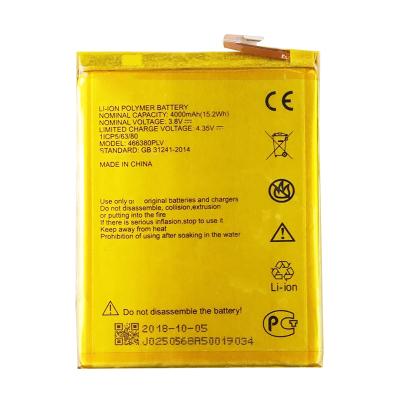 China Factory Wholesale Price Mobile Phone Batteries 3.8V 4000mAh 466380PLV For ZTE Blade A610 Battery for sale