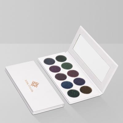 China Waterproof HZM COLOR 10 Colors Eyeshadow Chameleon Glitter Eyeshadow Dye Multichrome Eyeshadow for sale