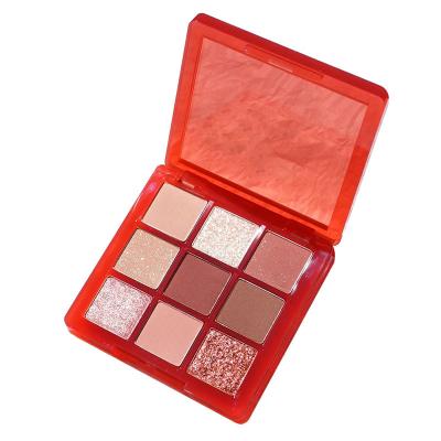 China New Dionysus Christmas Waterproof Pale Autumn and Winter Rhythm Aesthetics Limited Eyeshadow Net Border Red Eyeshadow Students Makeup for sale