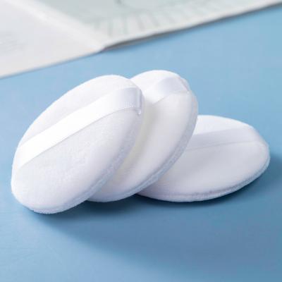 China Makeup Facial Sponge Beauty Super Soft Around Pad Satin Cosmetics Microfiber Beauty Sponge Velvet Puff for sale