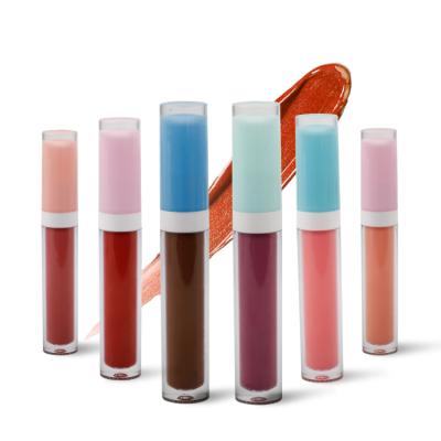 China Custom Logo Vendor Matte Vegan Wholesale Private Label Lip Gloss 4.5ml Waterproof Liquid Lip Gloss for sale