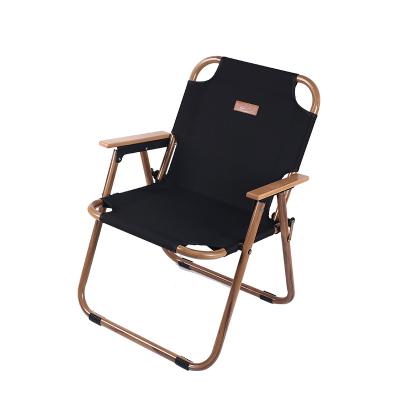 China Factory wholesale modern detachable folding leisure aluminum outdoor picnic fishing beach backrest chair for sale