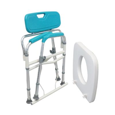 China Factory Direct Selling Commode Foldable Chair Portable Toilet Shower Chair For Hospital Use for sale