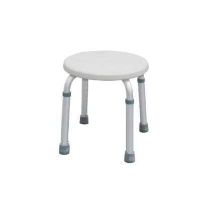 China Comfy Elderly Patient Aluminum Bathroom Chair Comfortable Hot Selling Round Chair Hospital Shower Chair for sale