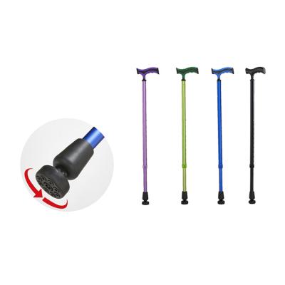 China High Quality Aluminum Alloy Cane Outdoor Climbing Stick Old Man Foldable Telescopic Walking Stick for sale