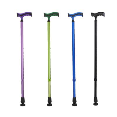 China Aluminum Pole Duralumin Walking Stick Chinese Trekking Ultralight Walking Stick for sale