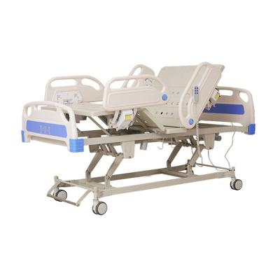 China Metal 3 Function Hospital ICU Bed Medical Triple Function Electrica Hospital Bed For Sale for sale