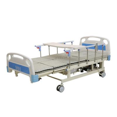 China Hospital and Clinic OEM Multifunctional Manual Hospital Bed Electric Medical Wheelchair Bed with Toilet for sale