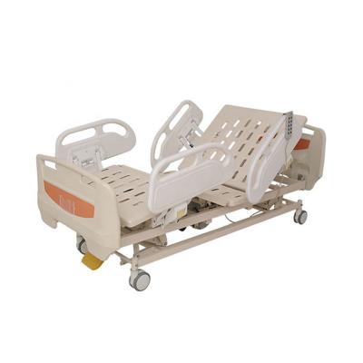 China Good Quality Medical Multifunctional Bed Patient Care Bed Metal 5 Functions ICU Electric Hospital Bed for sale