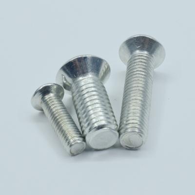 China Stable Custom All Sizes Stainless Steel Countersunk Head Phillips High Strength Round Head Square Bolt for sale