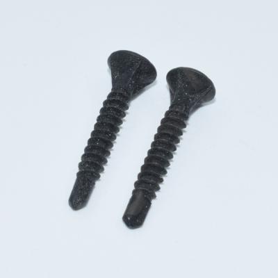 China Black Stable Gypsum Plasterboard Phosphate Bugle Head Sheetrock Drywall Screw for sale