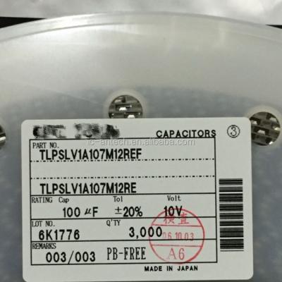 China HOT SALE SMD CAPACITOR TLPSLV1A107M12REF TEESVC1A107M12R 100UF 10V C 6032 TEESVC1A107M for sale