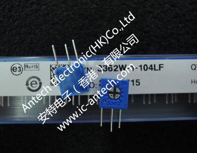 China NEW ORIGINAL Adjustable Potentiometer 3362W-1-104IF 3362W-1-103IF 3362W-1-202IF DIP 3362W-1-104IF for sale