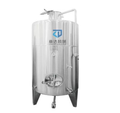 China Factory Large Sterile Storage Tank Stainless Steel Lined Tank For Wine/Milk/Chemical/Oil/Honey for sale