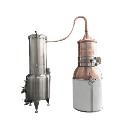 China Plant Herb Distiller/Electric Heating Water& Hydrosol Floral Essential Oil Steam Distiller for sale