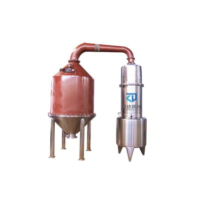 China Essential Oil Distiller Australia Tee High Field Melaleuca Hydrosol Plant Red Copper Hydrosol Plant Again for sale