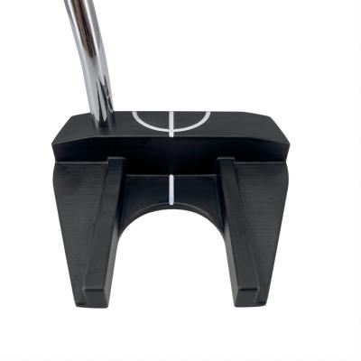 China Steel Factory Price Custom Golf Mallet putter Stainless steel Head Full CNC Milled Forged Golf Club Putter for sale