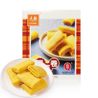 China Factory Supply Low-CARB Low-CARB Cookie Rolls Cookies Egg Rolls Sweet Taste Good Taste 88g Phoenix Chinese Food for sale