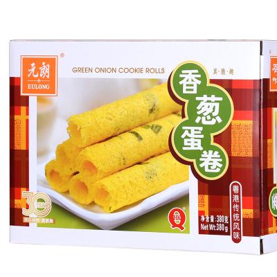 China Low-CARB Chives 380g Wafer Nuggets Hot Selling Delicious Chinise Food Biscuits And Biscuits for sale