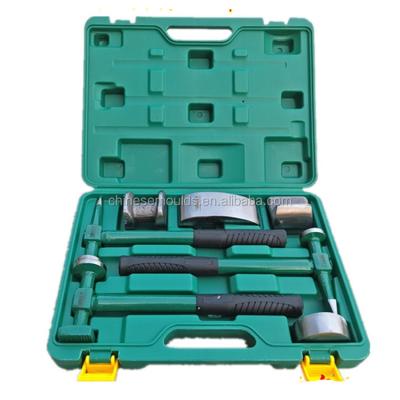 China 7Pcs Forged Steel Set Auto Hammer Body Repair Tool Dolly Set /Auto Hammer Dolly Set for sale