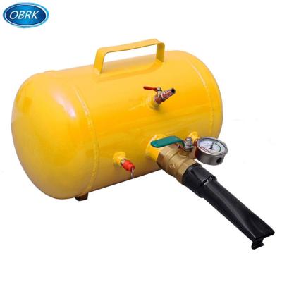 China Hot Selling 10 Gallon Steel Tank Tire Bead Blaster Seater/Air Tank Keeping Booster Factory Direct Sales for sale