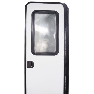 China The best selling auto part round corner rv door, a rv door with circular arc angle for sale