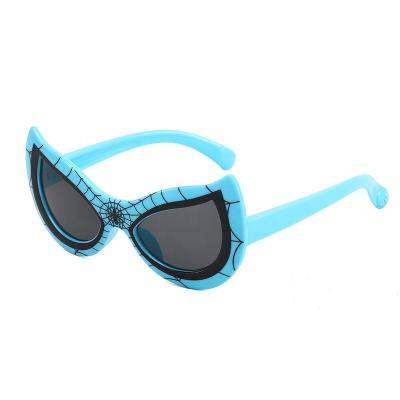 China Baby Reflective Children's Fashion Mirror Sunglasses Children's Spiderman Sunglasses Boys And Girls Toad UV Protection for sale