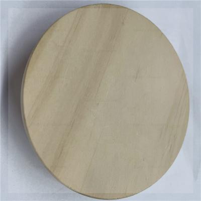 China Candle. Cheap Custom Soy Wax Size 82mm Pine Wood Lid With Ring For Candle Jar for sale