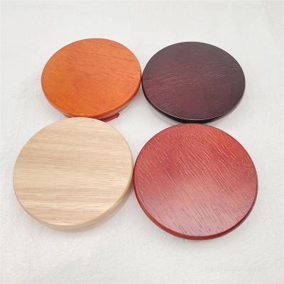 China Candle. custom colored rubber wooden candle lids 82mm soy wax wholesale for sale