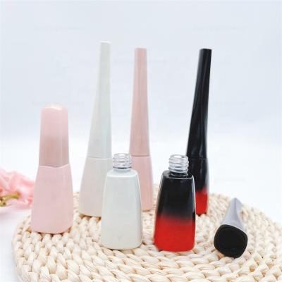 China Nail Polish Oil Nail Polish Glass Bottle Manufacturers Empty 10ml Glass Bottle Nail Polish With Top Cap for sale