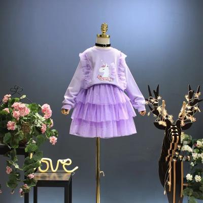 China New Arrival Casual Babies Classic Outfits Little Girls Babies Set Fashion Two Pieces Clothing Set Children for sale