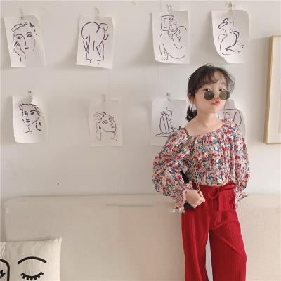 China Casual Hot Selling Wholesale Kids Outfits Kids Long Sleeve Set Kids 2 Piece Girls Set for sale