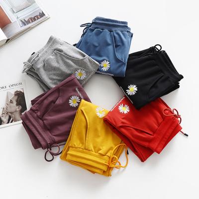 China Anti-wrinkle new fashion high quality boutique customized girls plus size girls sweat jogger sweatpants for sale