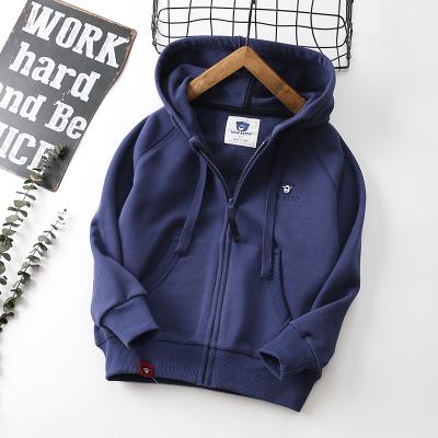 China Fashionable high-grade anti-shrink hoodies pullover anorak for kids with design 8-10 years old brand for sale