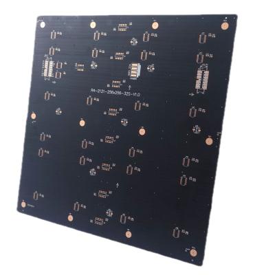 China Home Appliances black white lighting panel 94v0 cem1 fr4 board smt led display printed bare pcb for sale