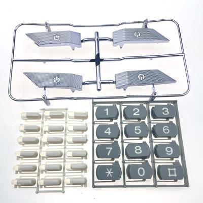 China All kinds of electronic products Customized Plastic Injection Mold Computer Calculator Car keyboard plastic parts custom plastic injection mold for sale