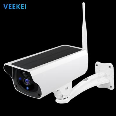 China Veekei 1080p HD NIGHT VISION power ptz solar cells video surveillance camera 4g Outdoor Security Street Wifi Camera with PIR Motion Detection for sale