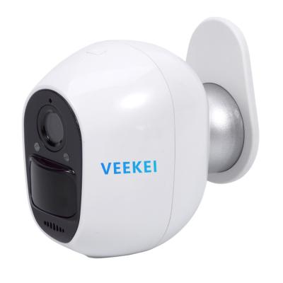 China NIGHT VISION Veekei 1080P FHD Battery CCTV Camera Wifi and 4G Optional Outdoor Security Camera IP66 Waterproof with Magnetic Base Bracket for sale