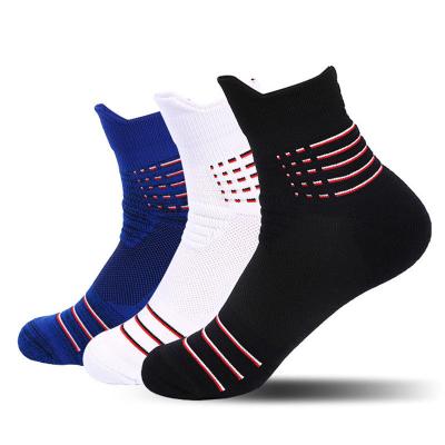 China YS-SP903 Breathable Wholesale Men Women Outdoor Gym Running Custom Logo Design Cotton Crew Thick Sports Socks Cmax - for sale