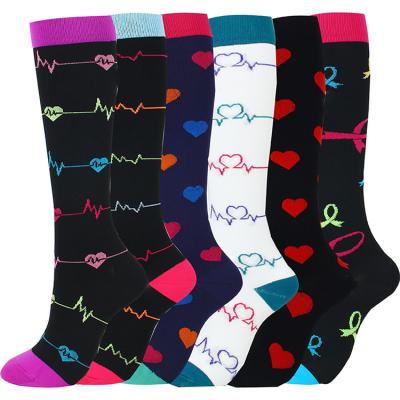 China Custom wholesale non-slip colorful men's cotton crew QUICK DRY grab high compression sports socks for sale