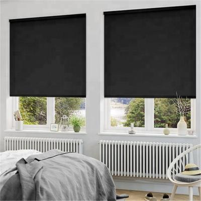 China ROMAN Blackout Printed Roller Fabric Auto Spring Roller Blinds for sale