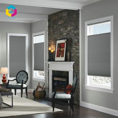 China UV Protection Horizontal Top Bottom Honeycomb Top Bottom Blinds Window Shade for sale