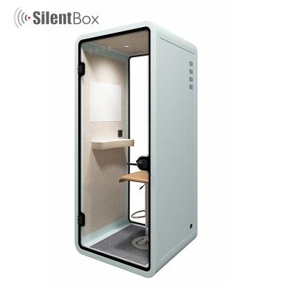 China Office Adjustable Portable Acoustic Soundproof Acoustic Pods Meeting Booth Private Phone Call (Other) Mobile Phone Booth for sale