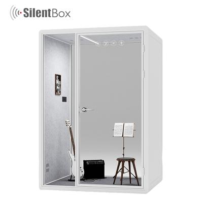 China Modern Movable Acoustic Acoustic Office Meeting Venue Reception Conference Room Office Soundproof Telephone Booth Pod for sale