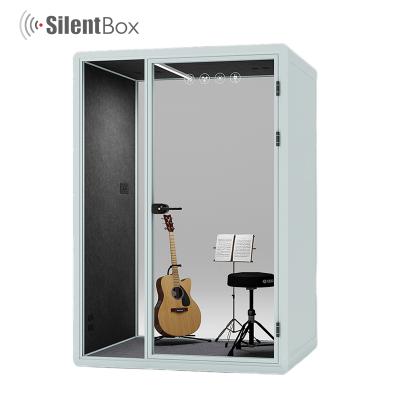 China Soundproof Office (Other) Adjustable Indoor Prefab Office Pods Meeting Mobile Pods Silence Soundproofing Office Pod for sale