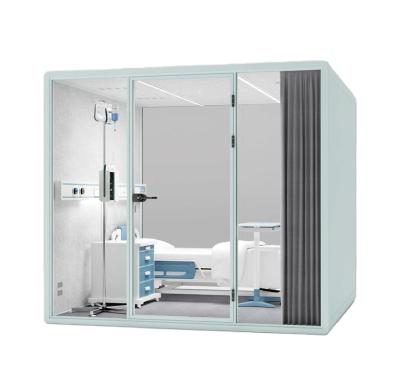 China Adjustable Portable Mobile Acoustic Mobile Acoustic Medical Silence Cabin Health Care Medical Booth (Other) For Hospital for sale